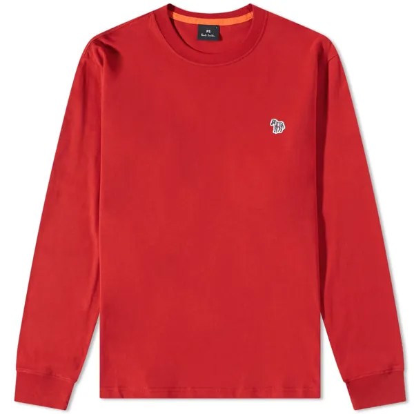 Футболка Paul Smith Long Sleeve Zebra Tee