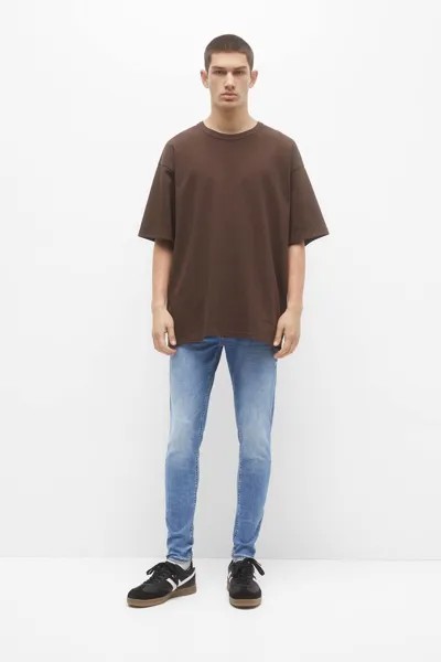 Базовые джинсы скинни Pull&Bear, синий