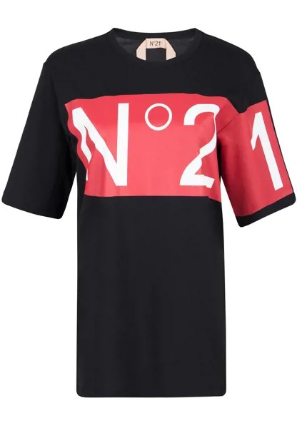 Футболка женская NO.21 117462 черная 36 IT