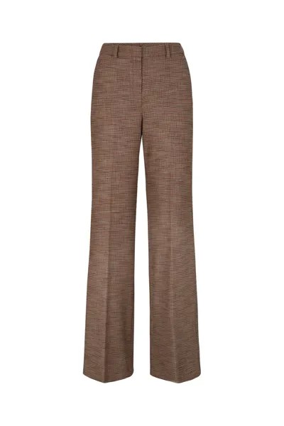 Плиссированные брюки Joop, цвет Chestnut Brown/Mocha