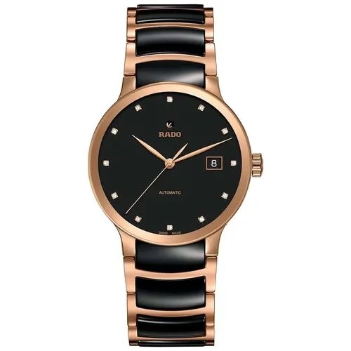 Наручные часы RADO Наручные часы Rado 01.763.0036.3.073, золотой, черный