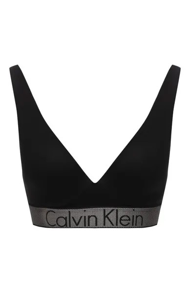 Треугольный бюстгальтер с логотипом бренда Calvin Klein