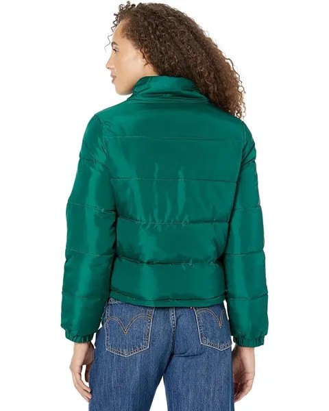 Куртка U.S. POLO ASSN. Cropped Puffer Jacket, цвет Hiking Green