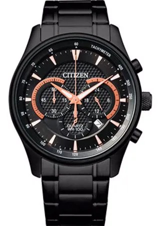 Японские наручные  мужские часы Citizen AN8195-58E. Коллекция Chronograph