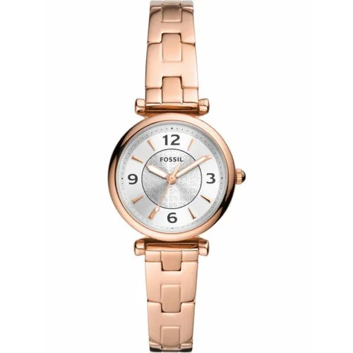Наручные часы FOSSIL Carlie ES5202, белый, розовый