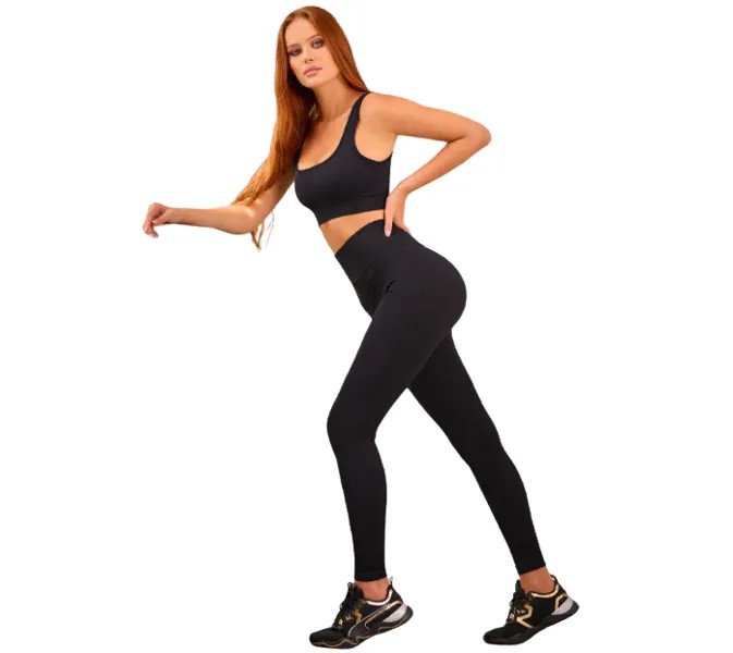 Спортивные леггинсы женские EAZYWAY 2S04.560.2 черные S