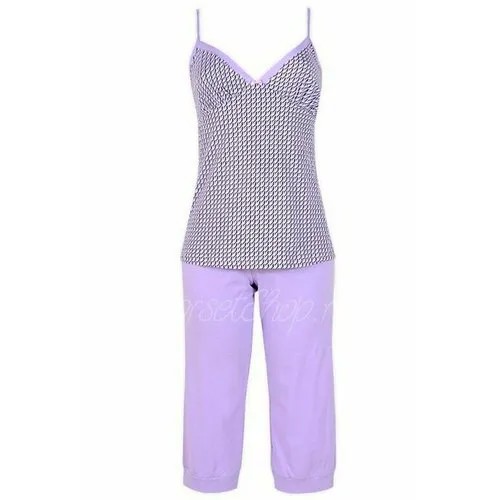Пижама Trikozza, размер 44, фиолетовый
