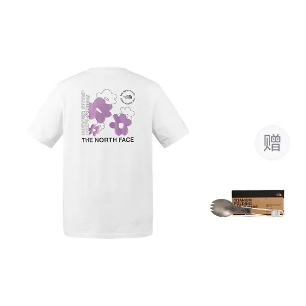 Футболка City Outdoor Collection Unisex Snow Peak White The North Face, цвет Snow Peak White