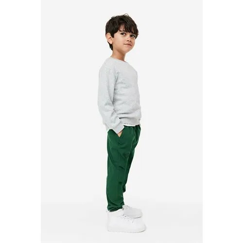 Брюки спортивные H&M, размер 110, зеленый