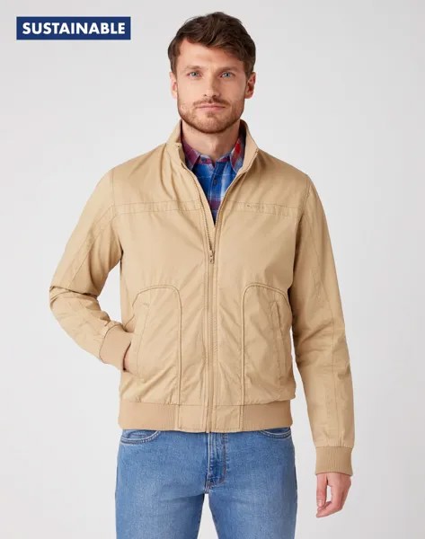 Куртка мужская Wrangler THE BOMBER SAND бежевая M