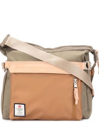 As2ov сумка на плечо с контрастными вставками