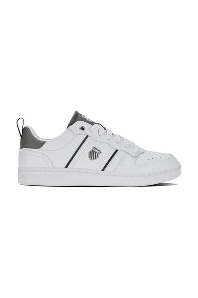 Кожаные кроссовки LOZAN MATCH LTH K-Swiss, белый