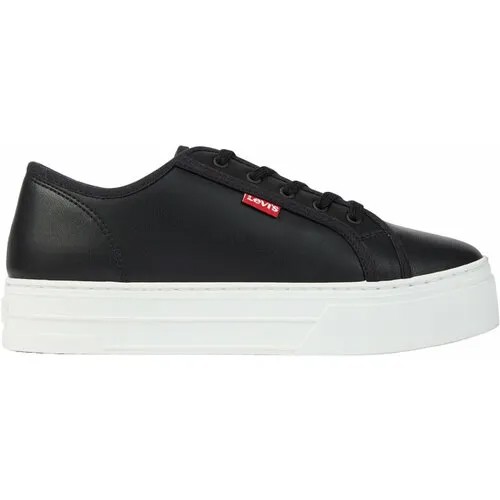 Кеды Levi's Women Tijuana Sneakers, полнота F (EU)/ на среднюю стопу, размер 41, чёрный