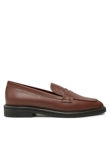 Лоферы Pollini, коричневый