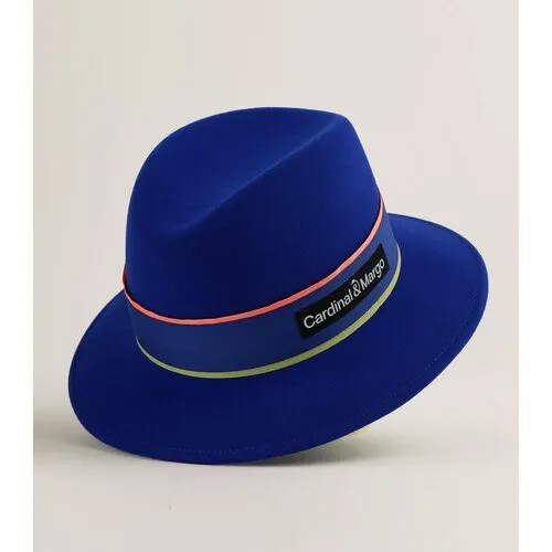 Шляпа Cardinal & Margo, демисезон/зима, шерсть, утепленная, размер M, синий