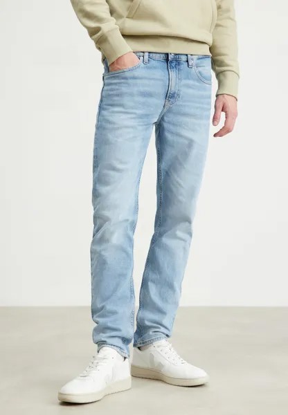 Джинсы узкого кроя Calvin Klein Jeans, светло-синий