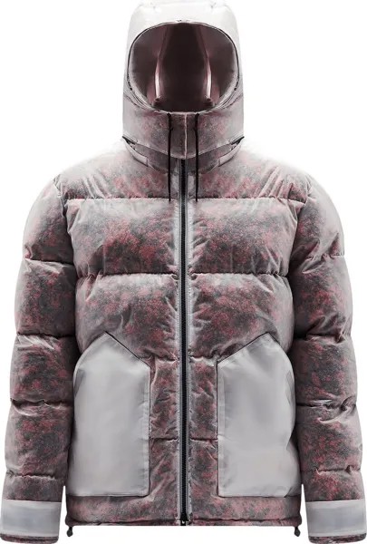 Пуховик MCQ Eco Fill Puffer 'Optic White/Multicolor', белый