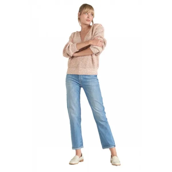 Свитер Le Temps Des Cerises 63013 Astro V Neck, розовый