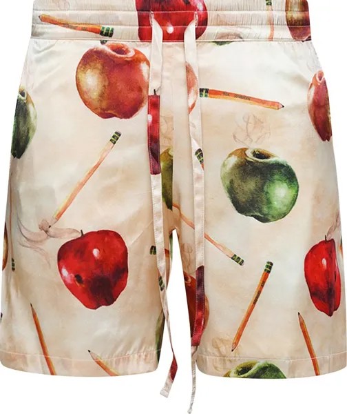 Шорты Nahmias Apple Silk Shorts 'Sand', загар