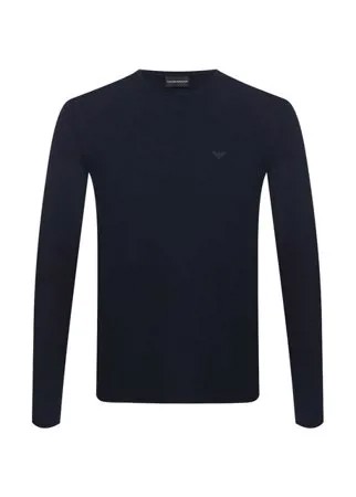 Хлопковый лонгслив Emporio Armani