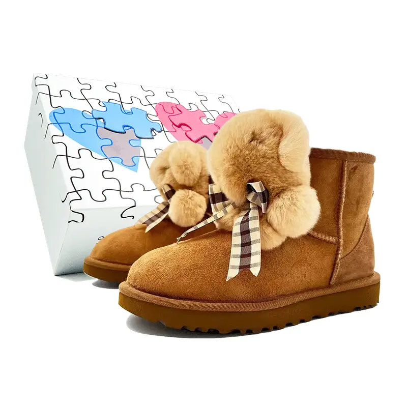 CLASSIC MINI Зимние ботинки женские коричневые Ugg