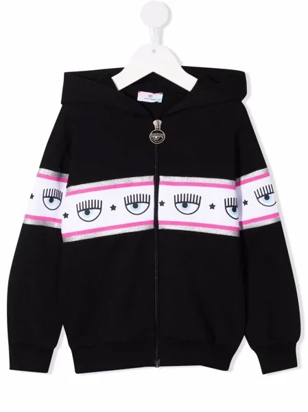 Chiara Ferragni Kids худи с логотипом