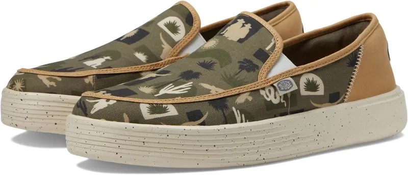 Кроссовки Sunapee Slip-on Desert Hey Dude, зеленый