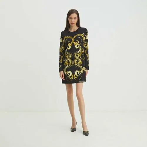 Платье Versace Jeans Couture, размер 44, черный