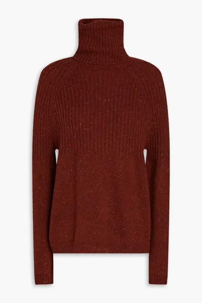 Кашемировый свитер с высоким воротником Donegal Autumn Cashmere, кирпич