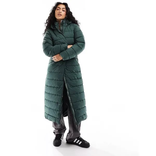 Куртка Regatta Quilted long, темно-зеленый