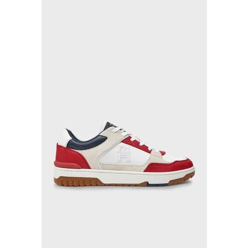 Кроссовки TOMMY HILFIGER, размер 42 EU, white/red