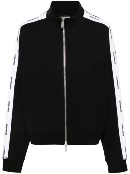 Dsquared2 толстовка Burbs Fit на молнии, черный
