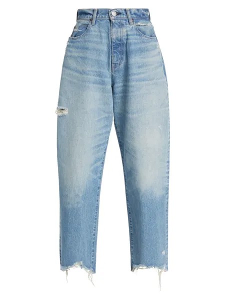 Широкие джинсы Fredonia Moussy Vintage, синий
