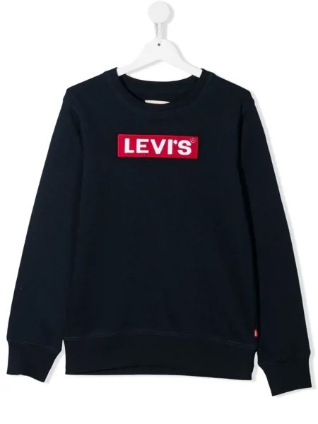 Levi's Kids толстовка с вышитым логотипом