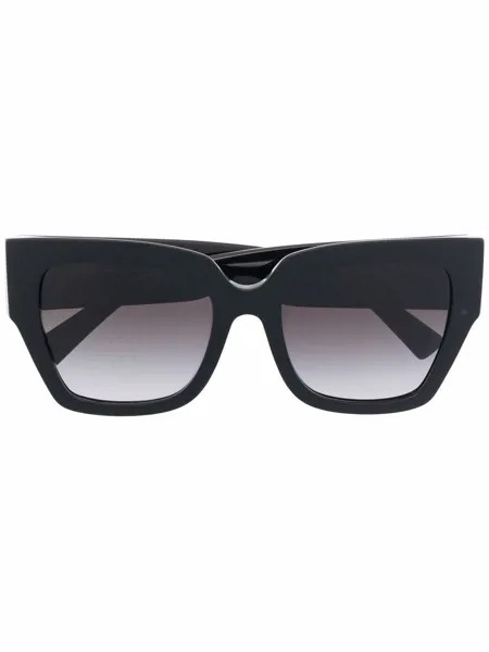 Valentino Eyewear солнцезащитные очки с логотипом VLogo Signature