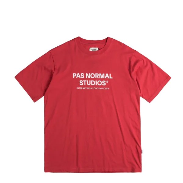 Футболка Off-Race Logo T-Shirt Pas Normal Studios, красный