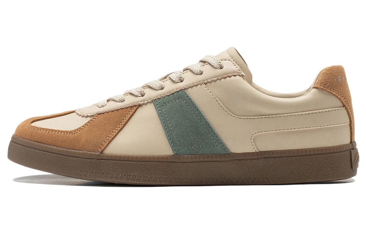 Кроссовки LINING Yunchuan Skateboarding Shoes Women's Low-top, коричневый