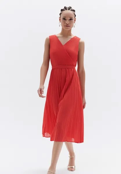 Платье повседневное FRENCH BRAND FASHION ELEGANT MODERN Caroll, цвет red