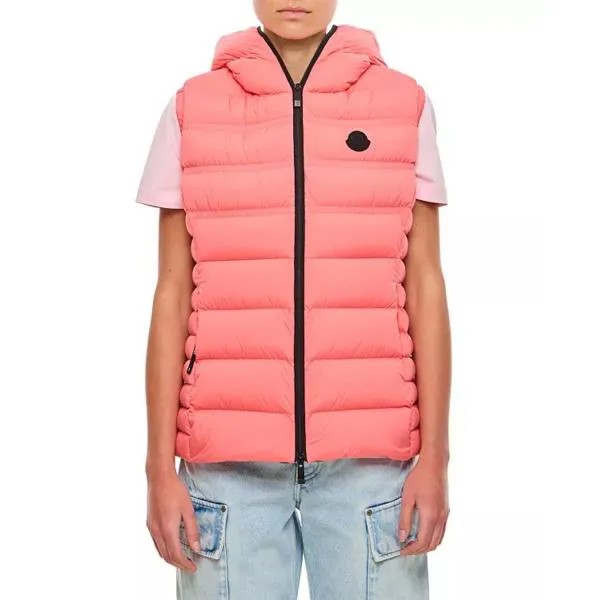 Куртка aliterse vest Moncler, розовый