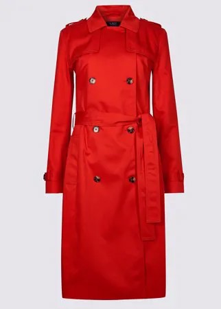 Удлиненный макинтош из 100%-го хлопка с технологией Stormwear™