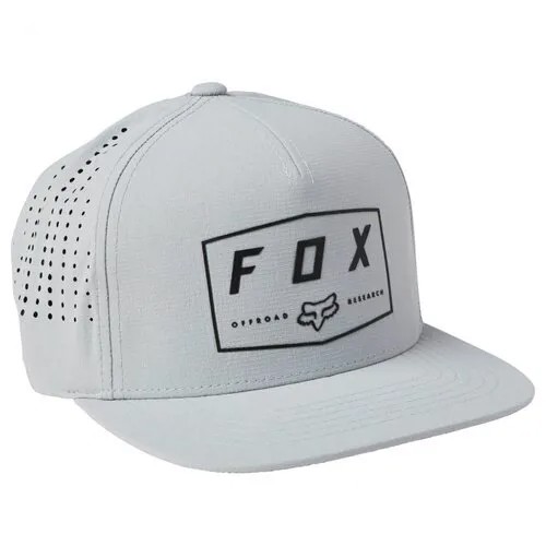 Бейсболка Fox Badge Snapback Hat (Серый, One Size)
