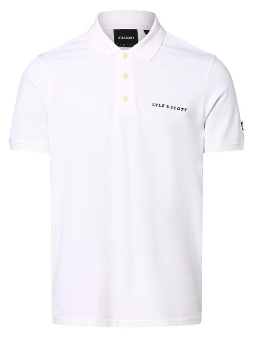 Рубашка поло Lyle & Scott, белый