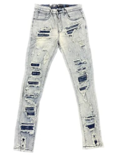 Мужские джинсы скинни Waimea Antique Wash с потертостями — 36