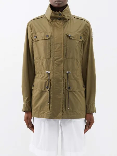 Куртка adge с карманами и клапанами Moncler, зеленый