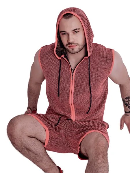 Костюм мужской Andrey Nietto AN01 красный XL_XXL