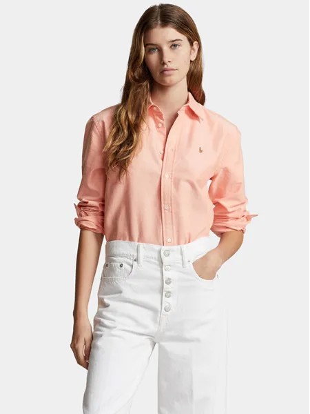 Рубашка свободного кроя Polo Ralph Lauren, оранжевый
