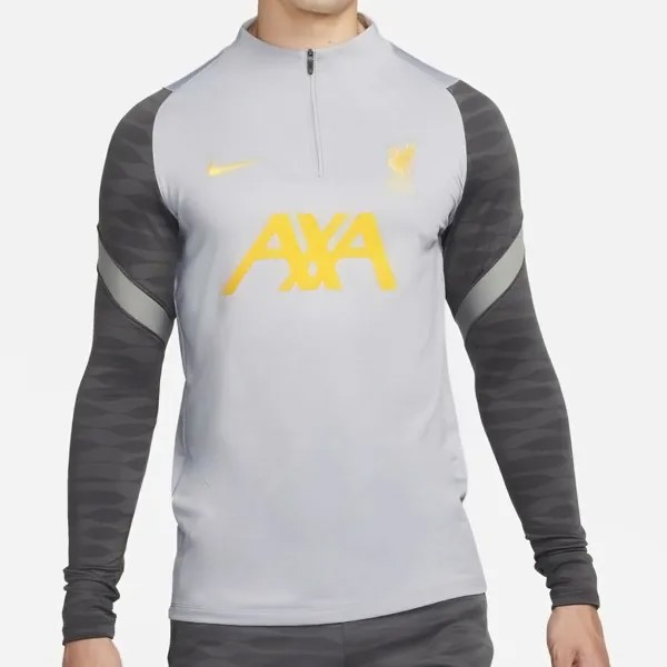 Лонгслив Nike Chelsea FC Strike, серый/мультиколор