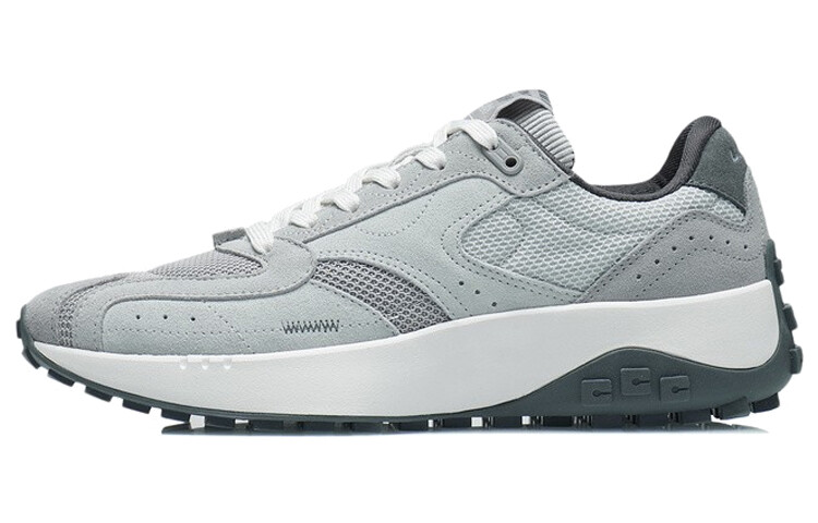 LINING CF Lifestyle Shoes Men Low-top Light Lime/brick Gray