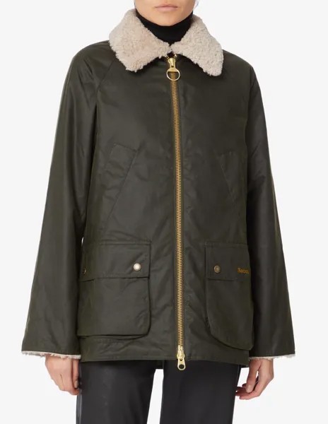 Вощеная куртка Carloway Barbour, оливковый