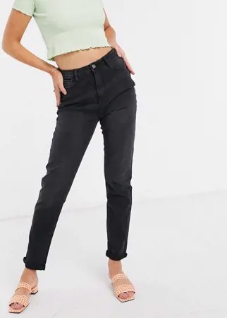 Черные джинсы в винтажном стиле Urban Bliss-Черный цвет